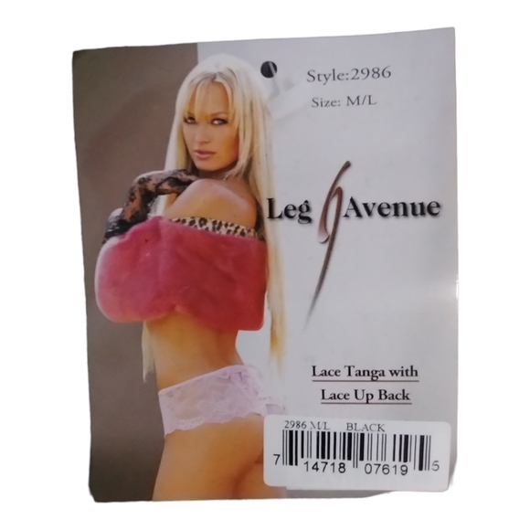 Lace Up Back Panties M L - Picture 4 of 9